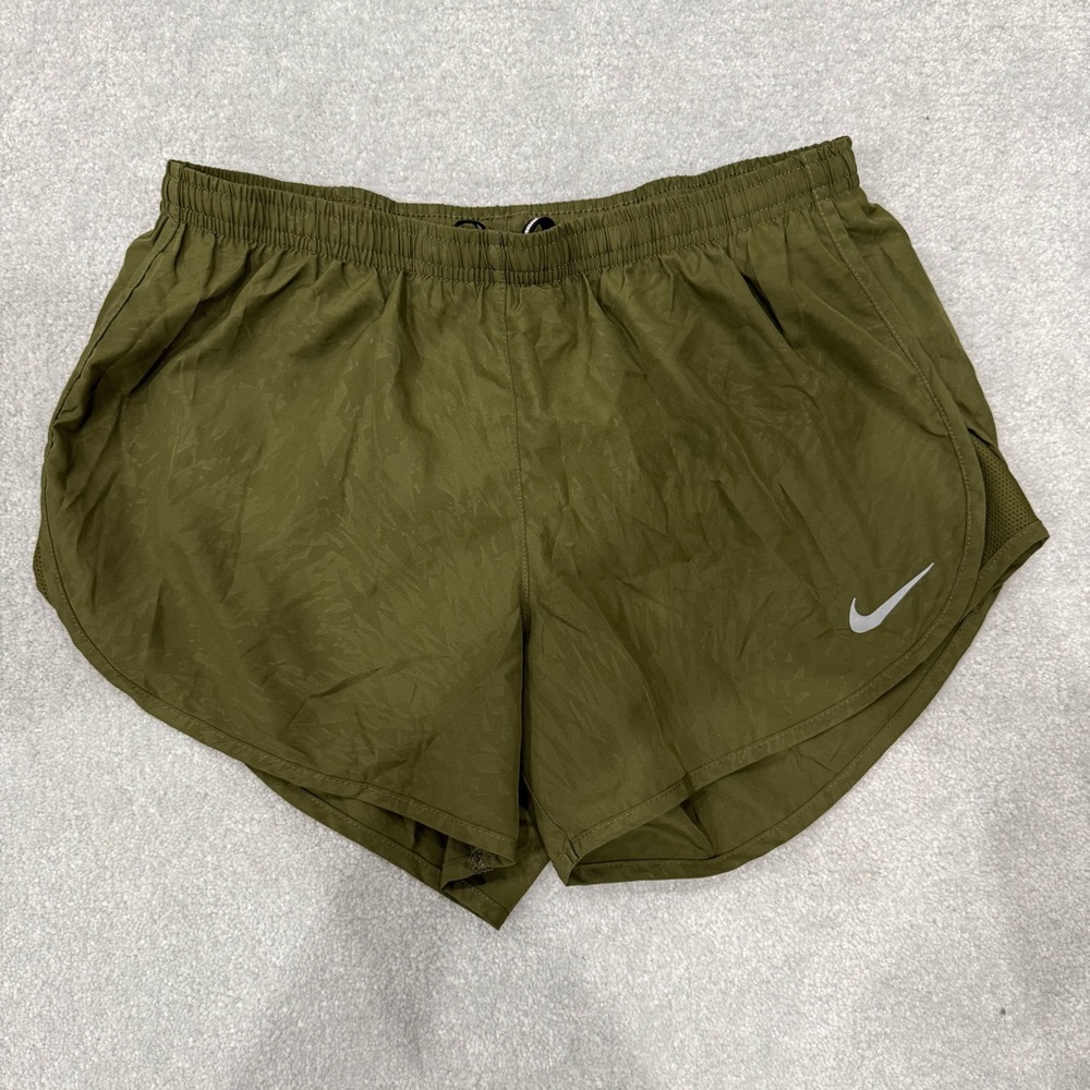 Nike Women's Athletic Shorts in Olive